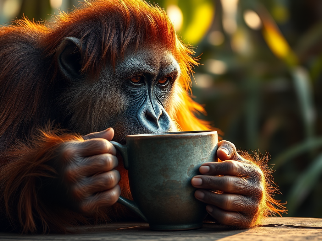 Some mugs are companions.