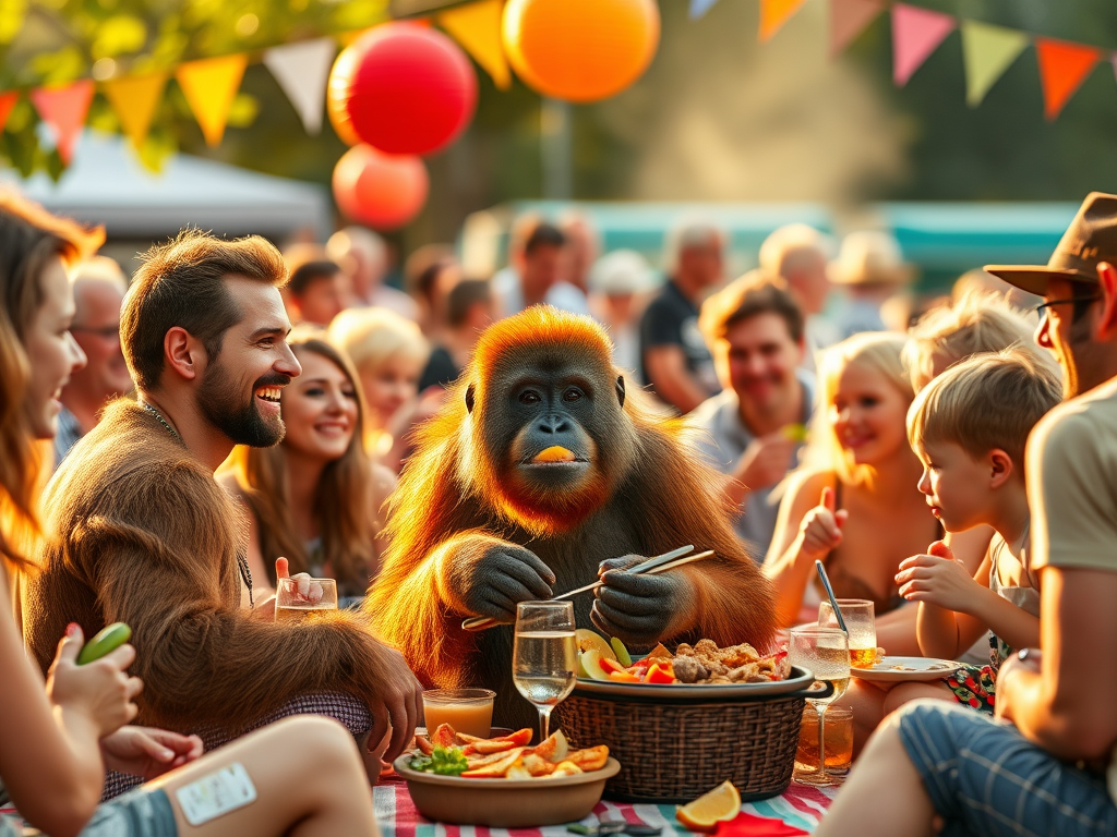 Mindful Socialising: Enjoying BBQs, Festivals, and Family Chaos